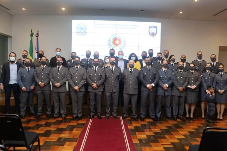 Cerimônia marca formatura de 23 capitães da Polícia Militar do Espírito Santo.