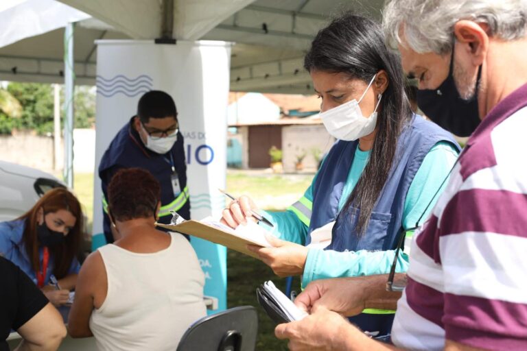 Concessionária Águas do Rio e Procom Municipal de Maricá fazem atendimento à população para tirar dúvidas e esclarecimentos