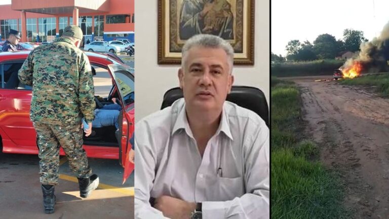 Três pessoas são presas suspeitas de envolvimento no atentado ao prefeito de Pedro Juan.