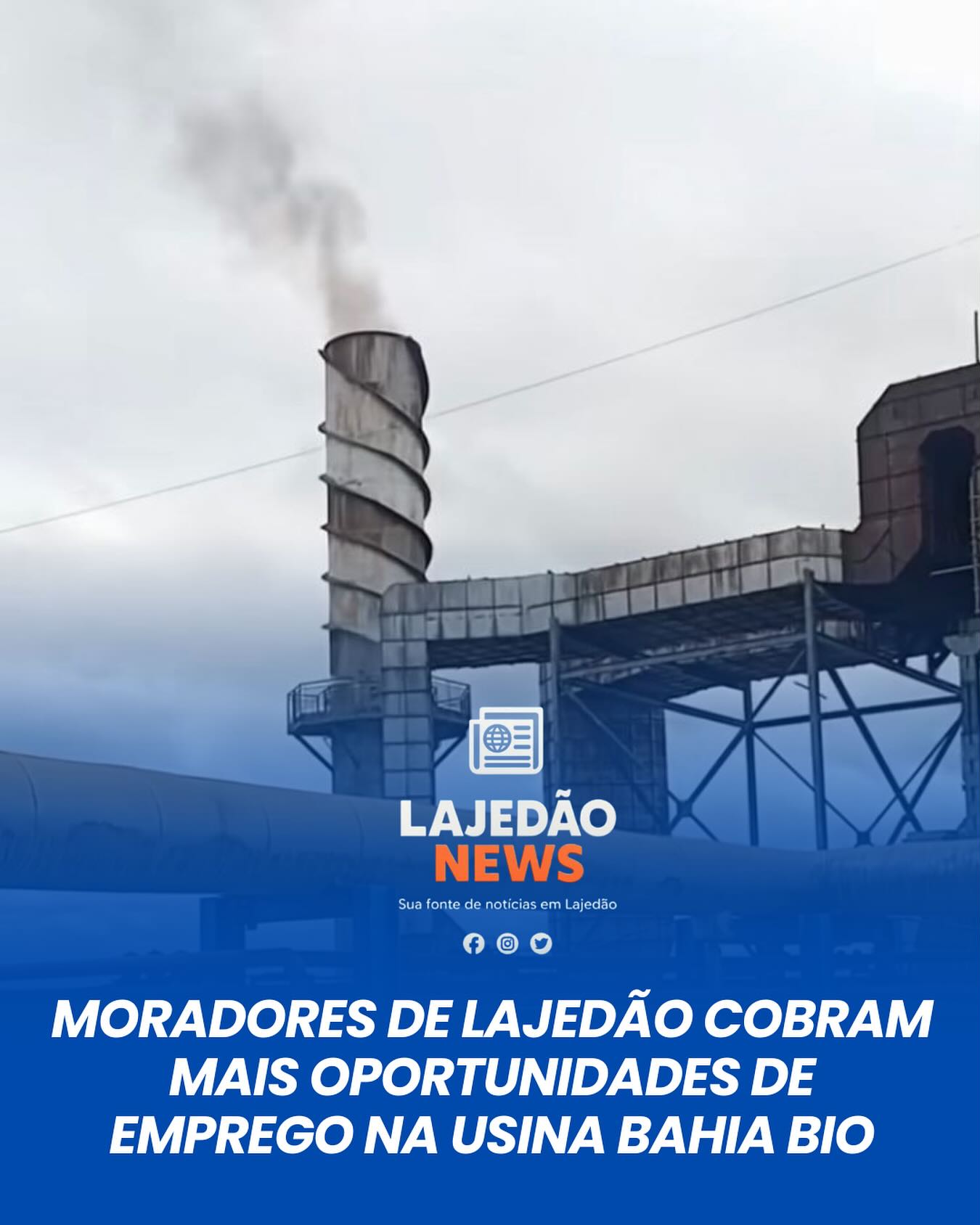 Moradores de  Lajedão   compram mais oportunidade de emprego na Usina Bahia Bio