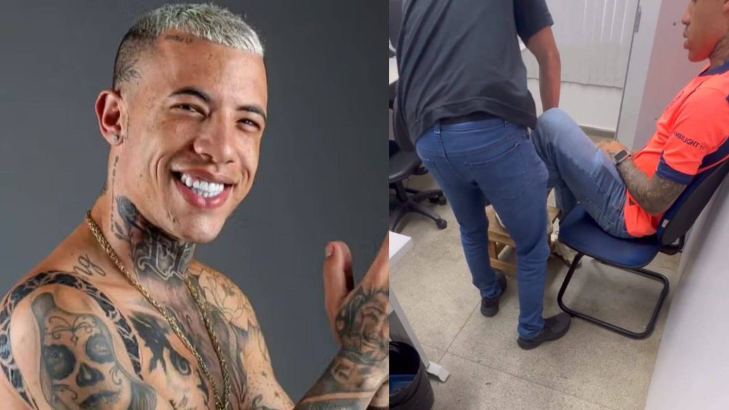 VÍDEO: Franklin Reis retira tornozeleira eletrônica após meses de monitoramento judicial