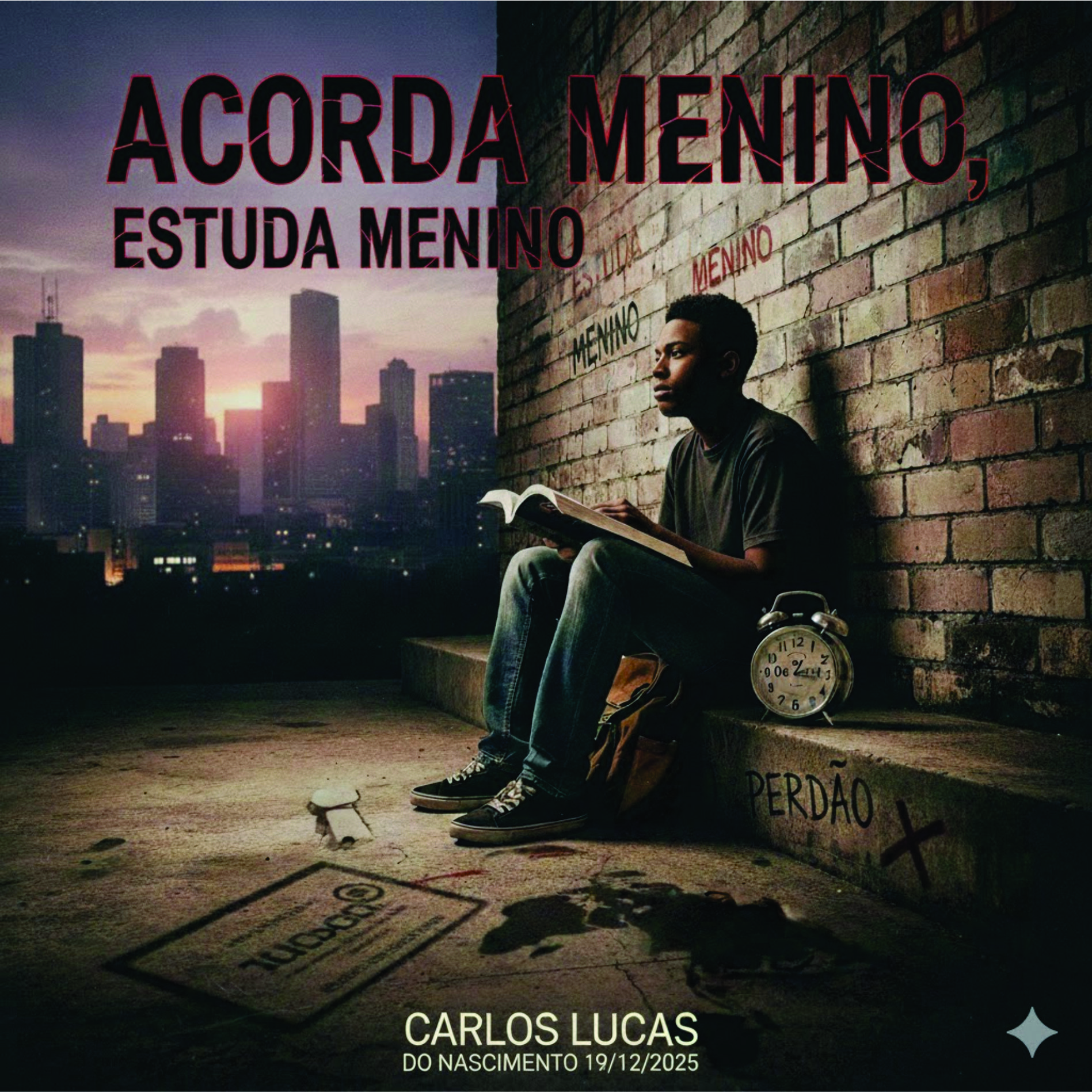 Poesia de Carlos Lucas do Nascimento : Acorda menino, Estuda Menino .